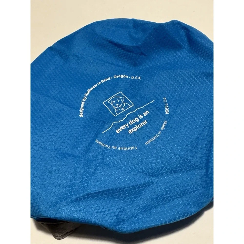 Ruffwear Collapsible Dog Bowl Trail Runner 1L Blue Pool